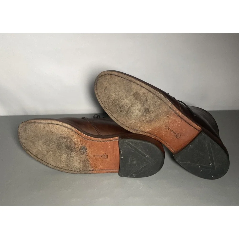 Allen Edmonds Dundee 2.0 Chukka Brown Leather Ankle Dress Boots Men's 9 D